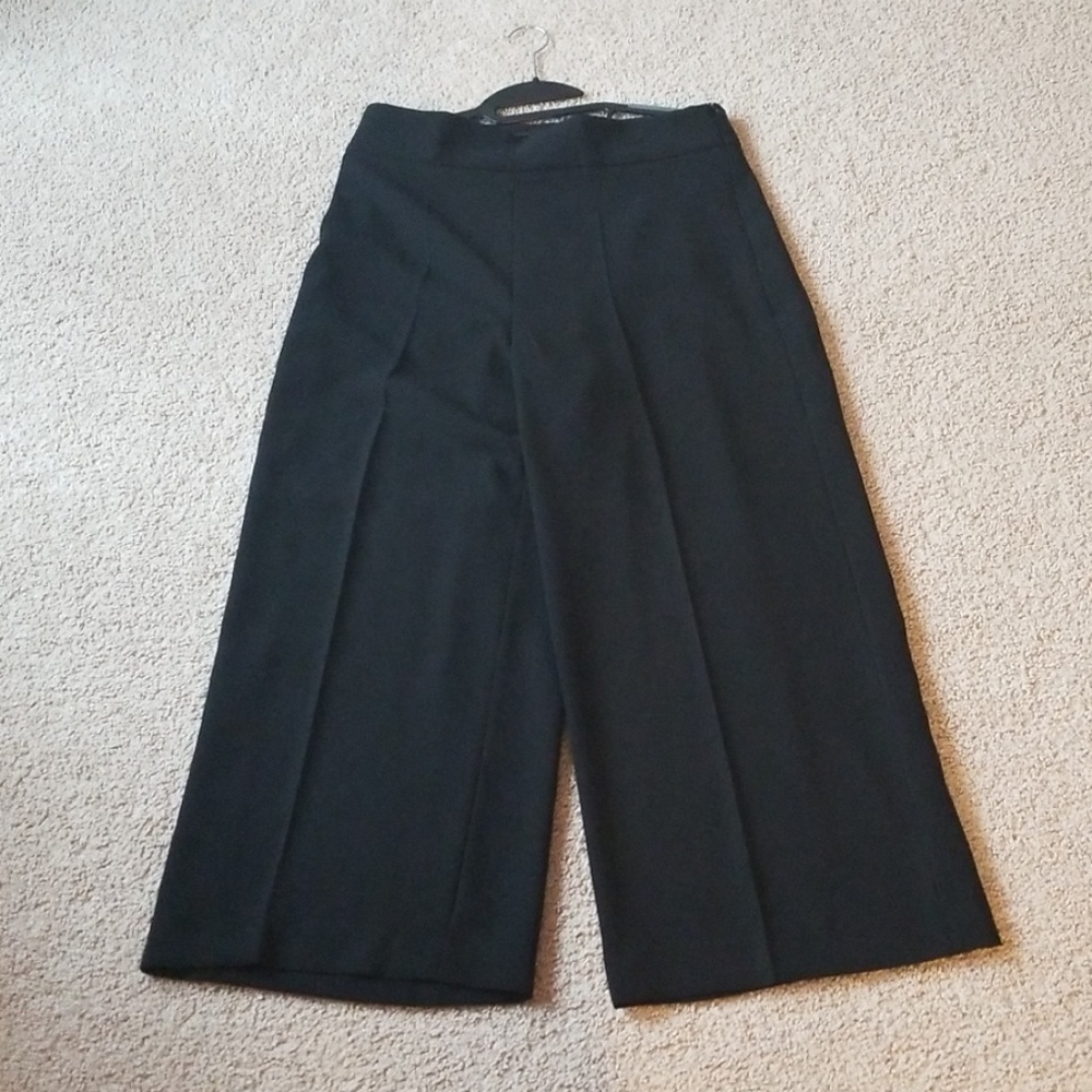 Zara side zip culottes size large